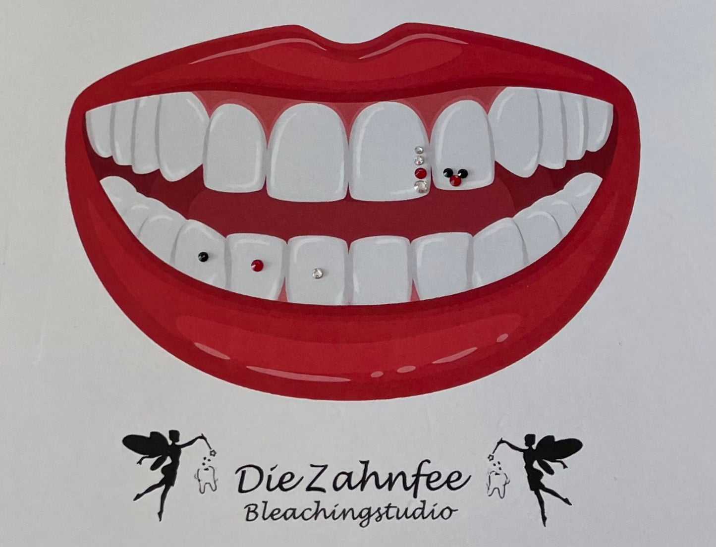 Designerkarte inklusive Gems Swarovski
