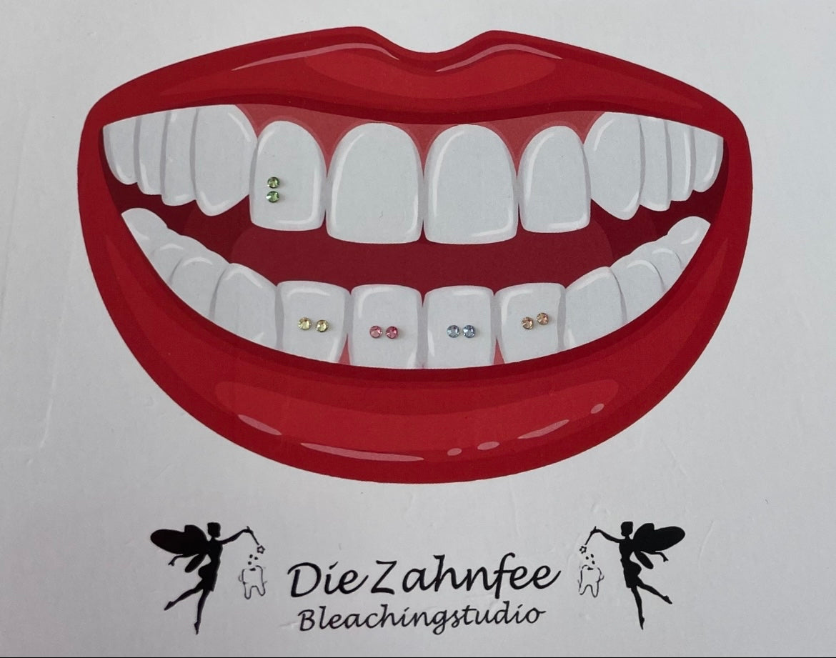 Designerkarte inklusive Gems Swarovski