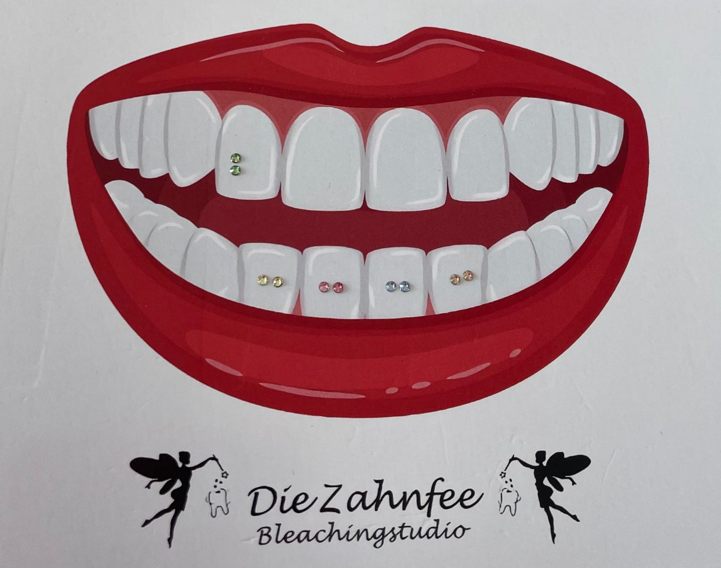 Designerkarte inklusive Gems Swarovski