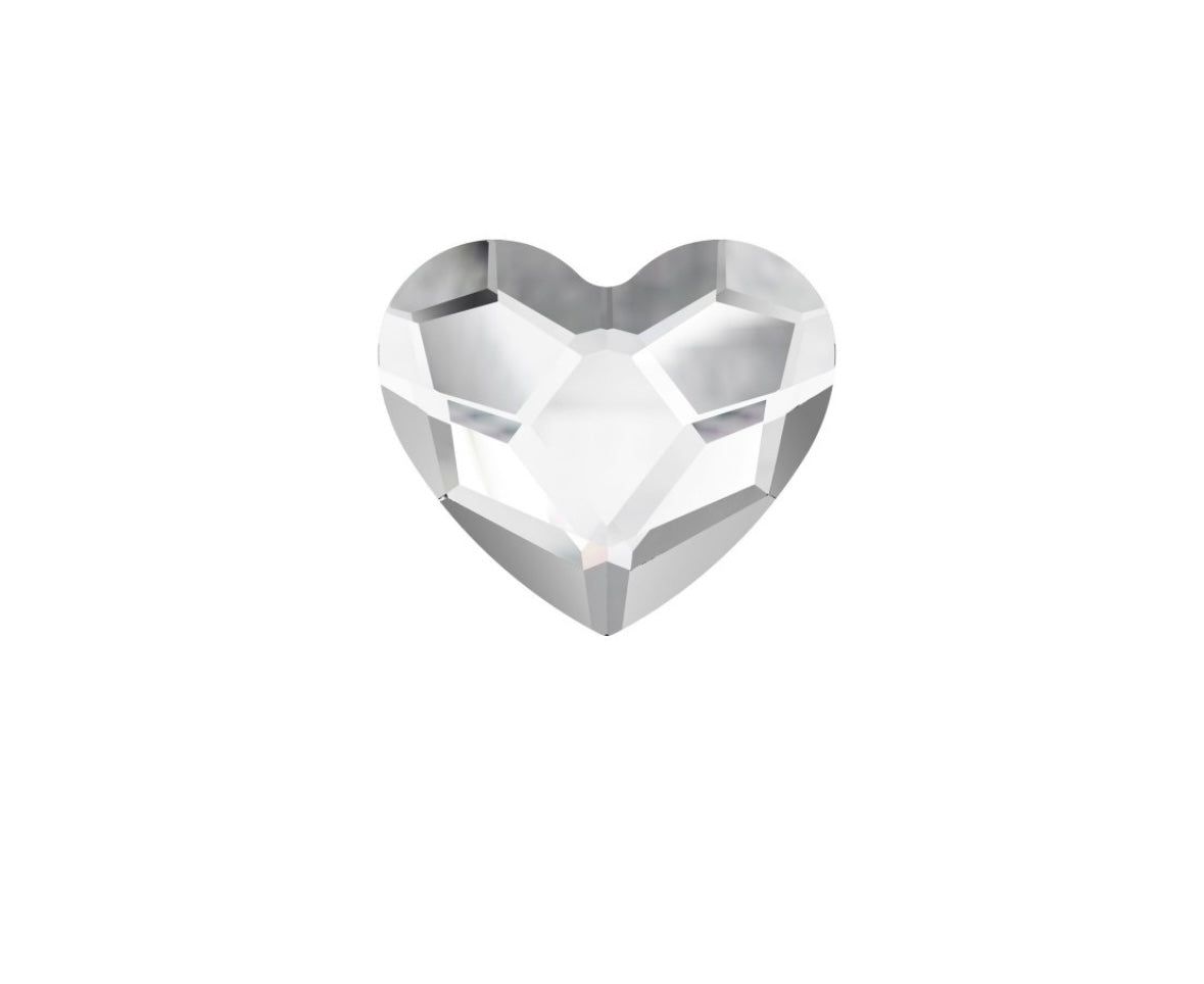 5x Herz Crystal