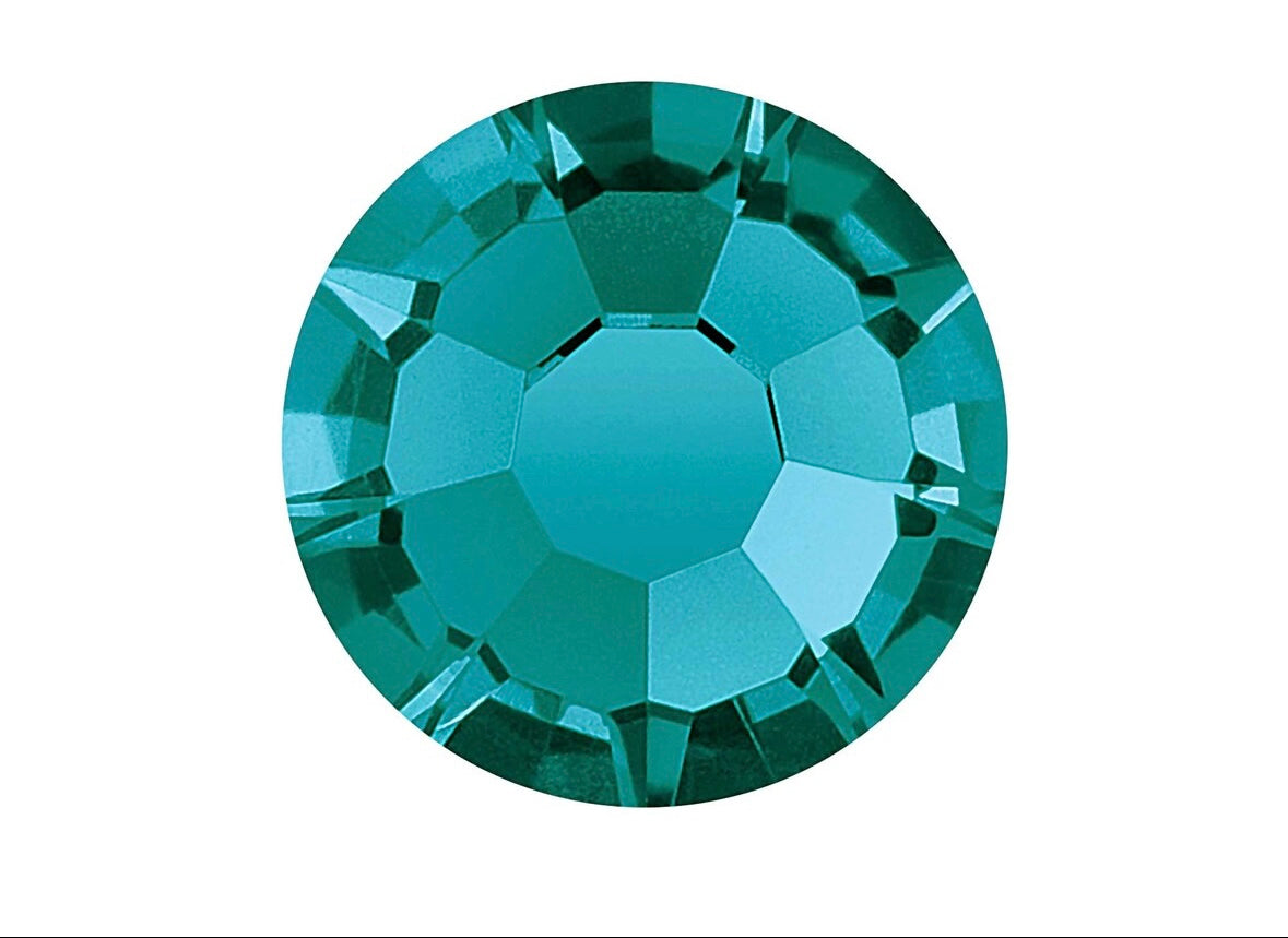 15x Blauer Zirkon grün blau