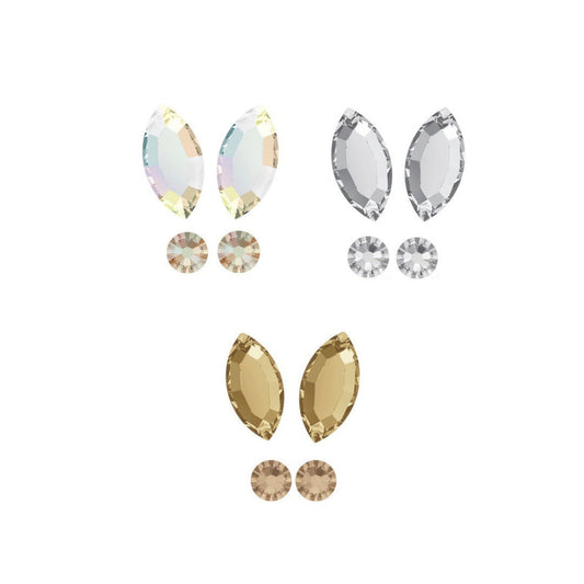 3x Schmetterling Set
